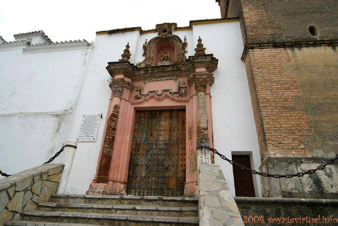 St Georges church portal, Alcala de Los Gazules - Spain