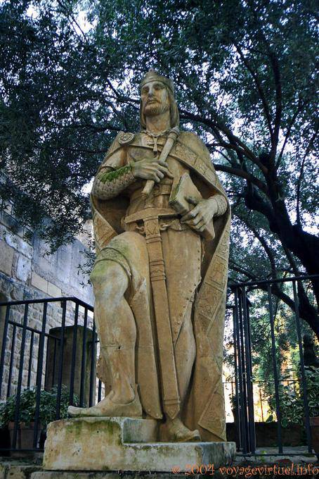 Statue of King Alcazar Cordoba - Spain