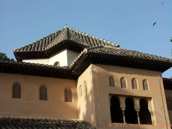 Beauty roofs, Alhambra, Granada - Spain