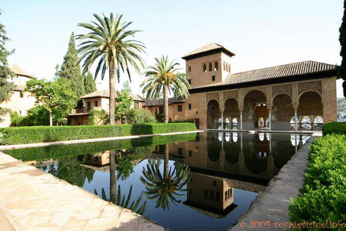 Palace of the Partal, Alhambra Nasrid Granada - Spain