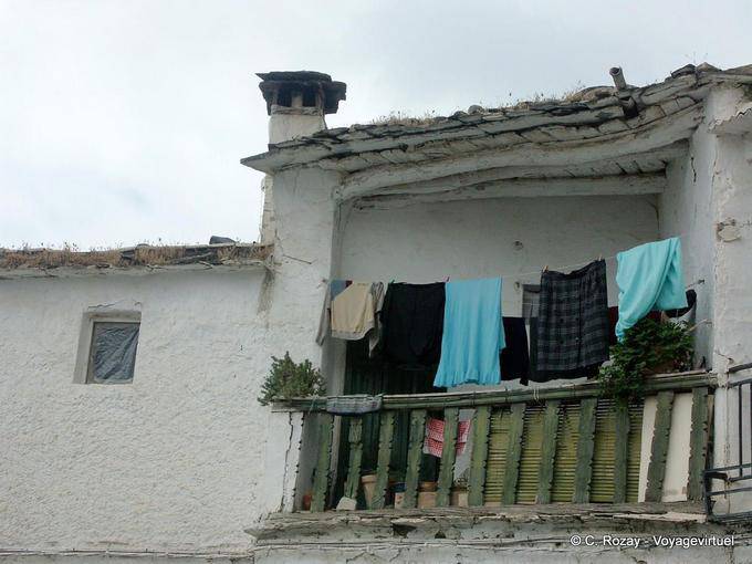 Wooden balcony, Alpujarras - Spain