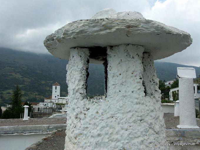 Focus on chimney, Alpujarras - Spain