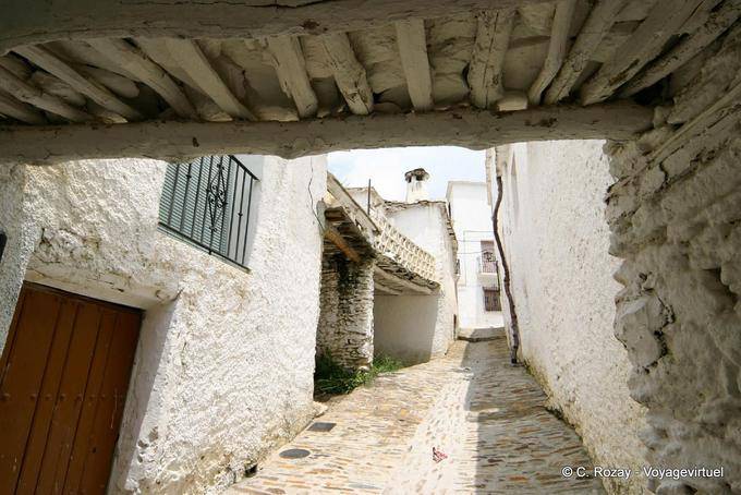 Typical street Bubión, Alpujarras - Spain