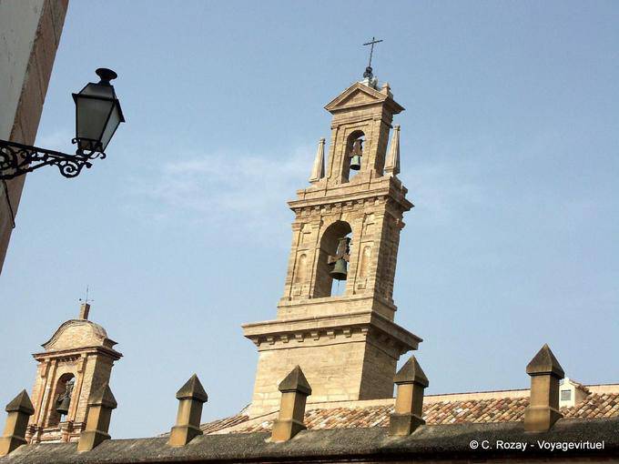 Pinnacle of Real Monasterio San Zoilo, Plaza San Francisco, Antequera - Spain