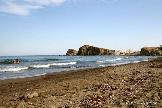 Beach north of Isleta del Moro, Cabo de Gata - Spain, Andalusia