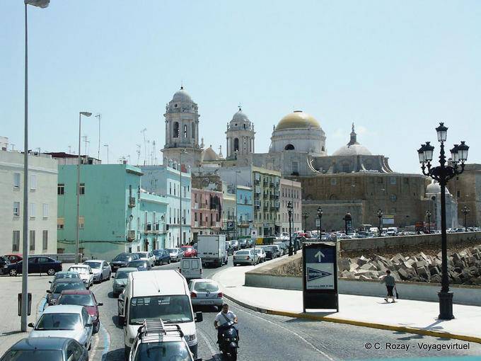 Traffic campo del sur, Cadiz - Spain