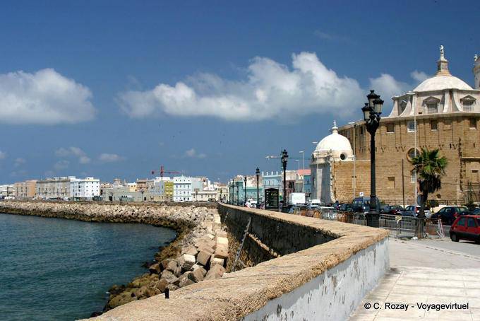 Calle Campo del Sur, Cadiz - Spain, Andalusia