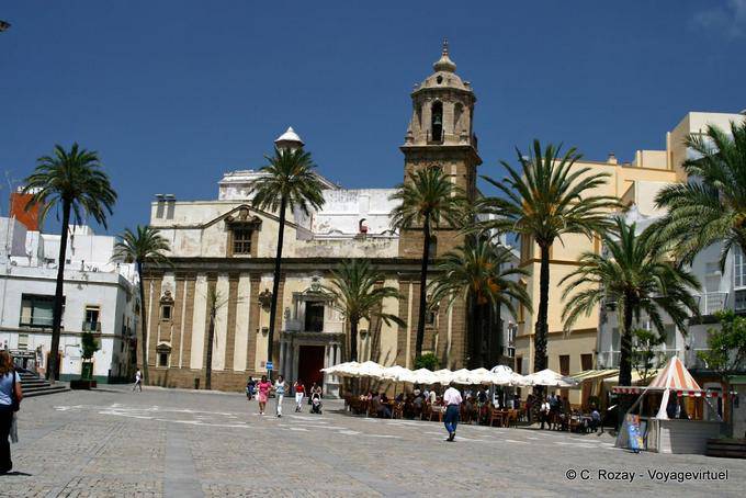 Plaza de la Catedral, Cadiz - Spain, Andalusia