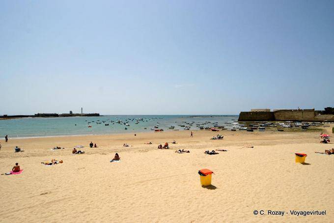 Playa Caleta, Cadiz - Spain, Andalusia