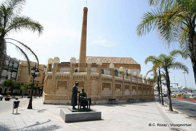 Cadiz, las Cuesta calesas, calle Plocia - Spain, Andalusia