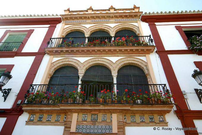 Palace balcony, Carmona - Spain, Andalusia