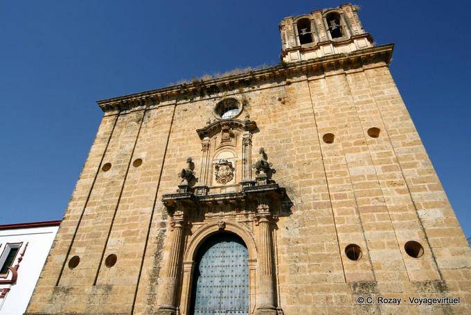 Carmona, cut bell, Plaza del Cristo Rey - Spain, Andalusia
