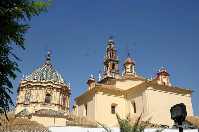 Carmona Another view of San Pedro - Spain, Andalusia