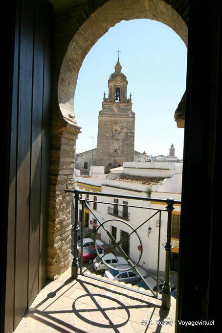 Moorish view from the Puerta de Sevilla, Carmona - Spain, Andalusia
