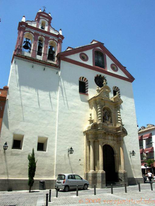 Red and white church, Cordoba - Spain