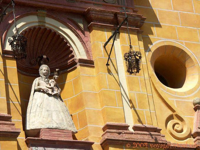 Statue of Queen with child, Cordoba - Spain, Andalusia