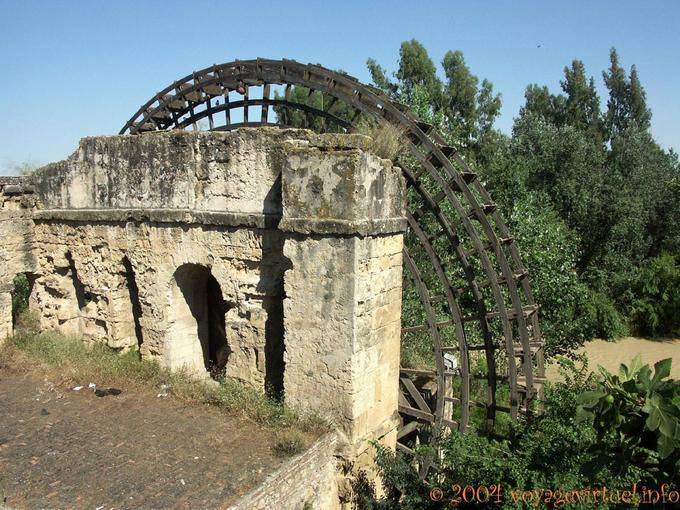 Noria of ALBOLAFIA, Cordoba - Spain, Andalusia