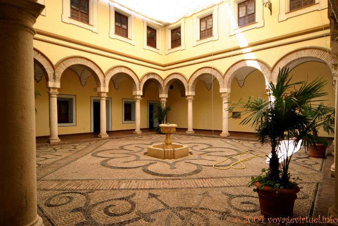 Patio wonders in Palacio Episcopal, Calle Torrijos Cordoba - Spain, Andalusia