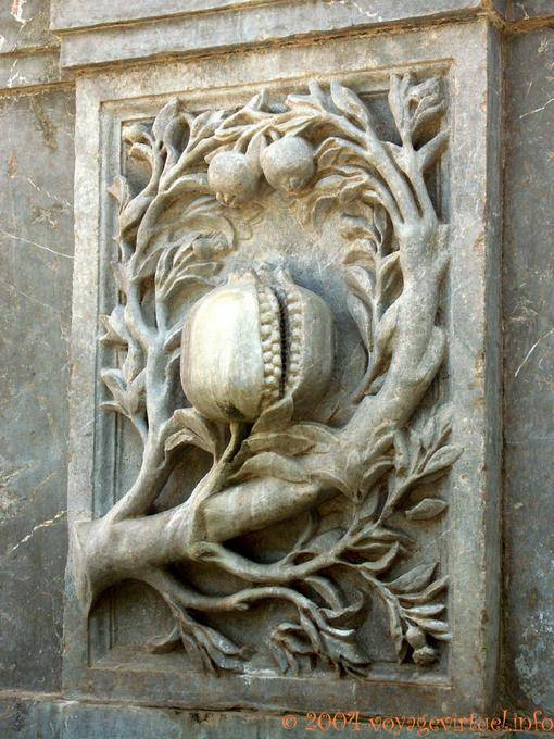 Wall sculpture, Granada - Spain, Andalusia