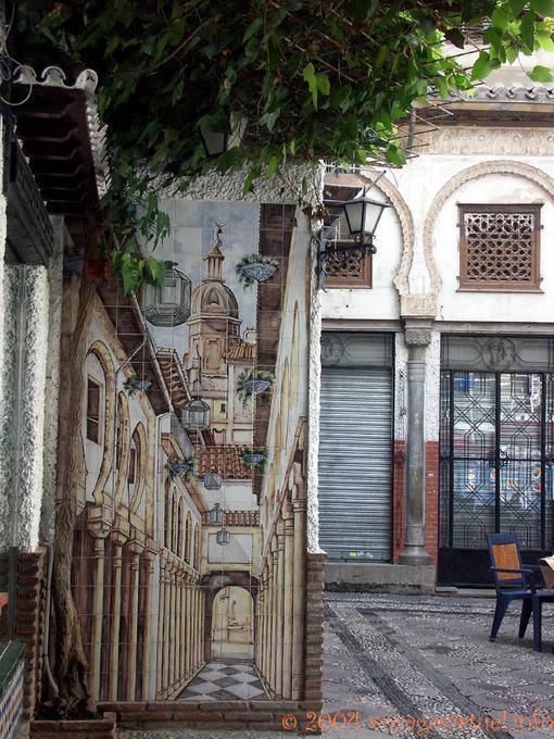 Trompe l'oeil, Granada - Spain