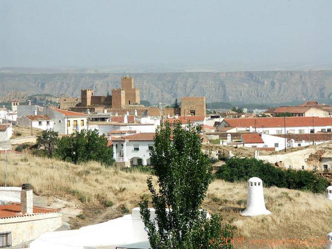 Overview of Guadix - Spain