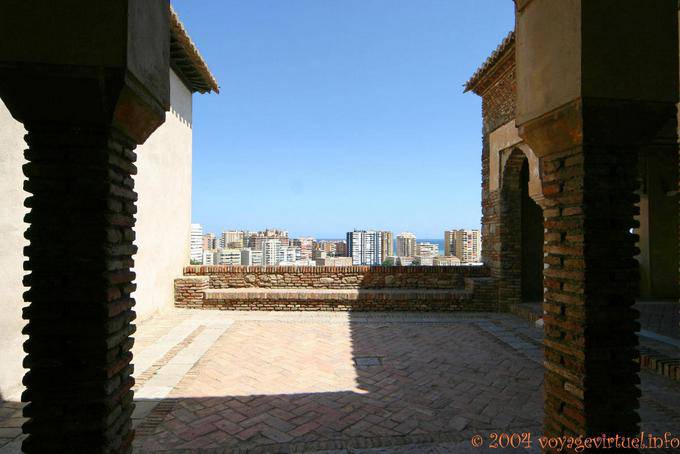 City View from the Alcazaba, Malaga - Spain, Andalusia