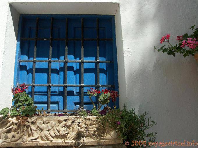 Angels on the flower box, Mojacar - Spain, Andalusia