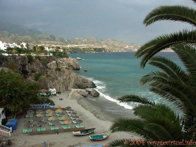 Playa Cala Onda, Nerja - Spain