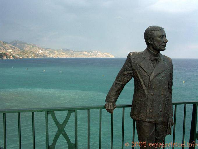 Alfonso XII on the paseo, Nerja - Spain