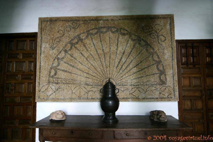 Mosaic, living del Mosaico, Palacio de Viana, Cordoba - Spain, Andalusia
