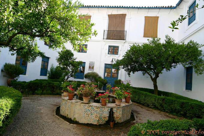Pool and courtyard patio Archivo del Palacio de Viana, Cordoba - Spain, Andalusia