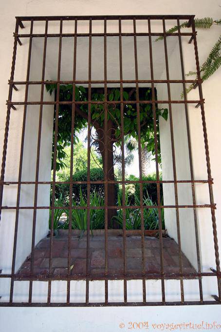 Thickness of wall, Palacio de Viana, Cordoba - Spain, Andalusia