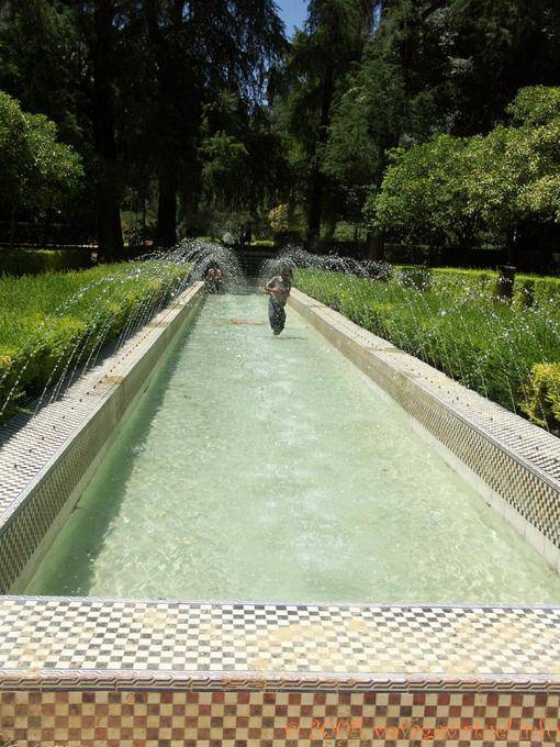 Swimming in the Maria Luisa Park, Seville - Spain