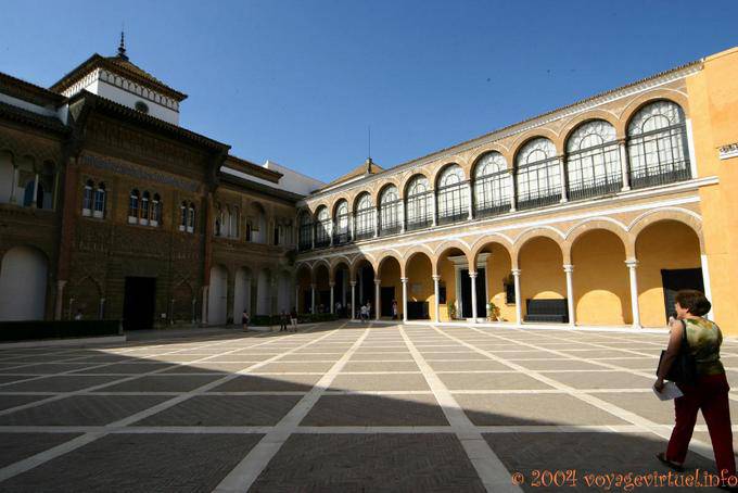 Patio de la Monteria, Alcazar Seville - Spain