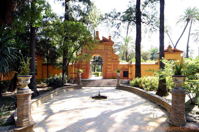 To the garden of the Lady, Seville Alcazar - Spain