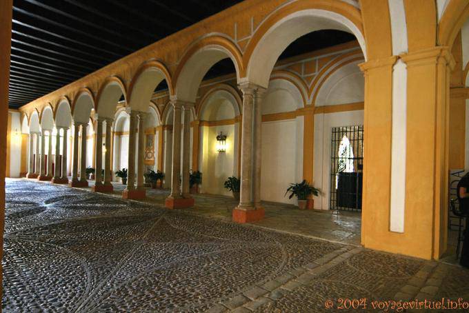 Double colonnade, Seville Alcazar - Spain