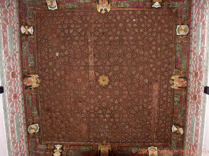 Ceiling Alcoba Real Alcazar Seville - Spain