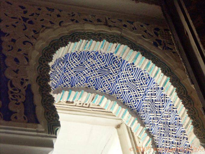 Mudejar tracery, Alcazar Seville - Spain