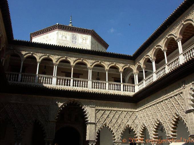 Patio de las Doncellas, Seville Alcazar - Spain