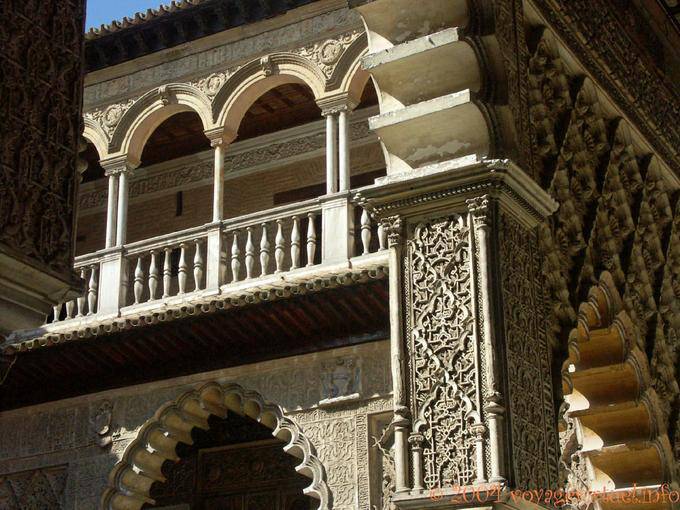 Artistic blend, Seville Alcazar - Spain
