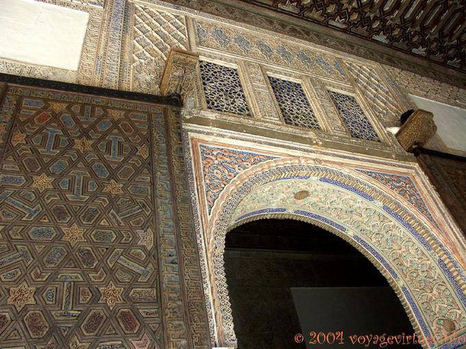 Decoration Mechouar, Seville Alcazar - Spain