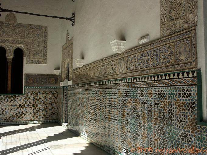 Patio of the Gilded Room, Alcazar Seville - Spain