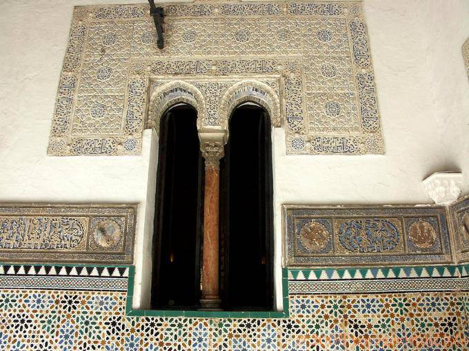 Ornament and Mudejar azulejos, Seville Alcazar - Spain