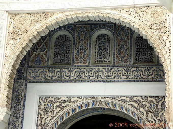 Stucco lace, Patio de las Muñecas, Seville Alcazar - Spain