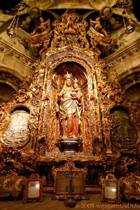 Sumptuous Virgin Mary, Seville Cathedral - Spain