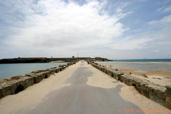 Drive from the Isla de las Palomas, Tarifa - Spain