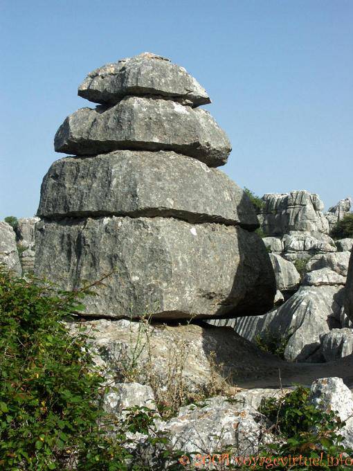 Rock fractures, Torcal de Antequera - Spain
