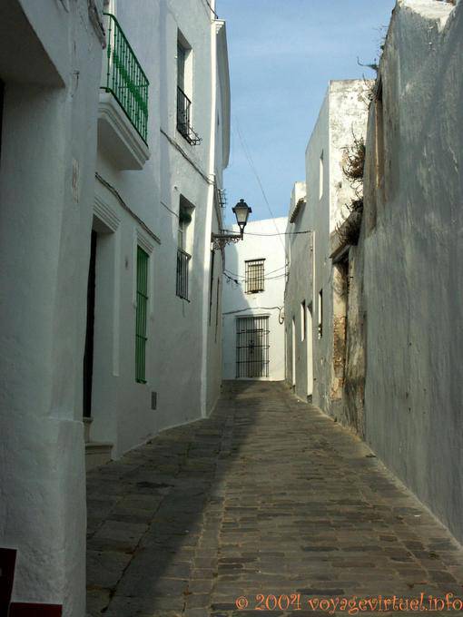 Cobbled street of Vejer de la Frontera - Spain