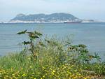 View Gibraltar, Algeciras, Spain.