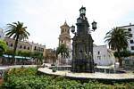 Another view of the square Alta, Algeciras, Spain.